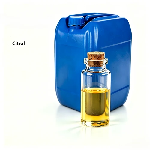 Natural Citral CAS5392-40-5 FEMA2303 ≥98% Purity from Litsea Cubeba Oil Food Cosmetic Grade