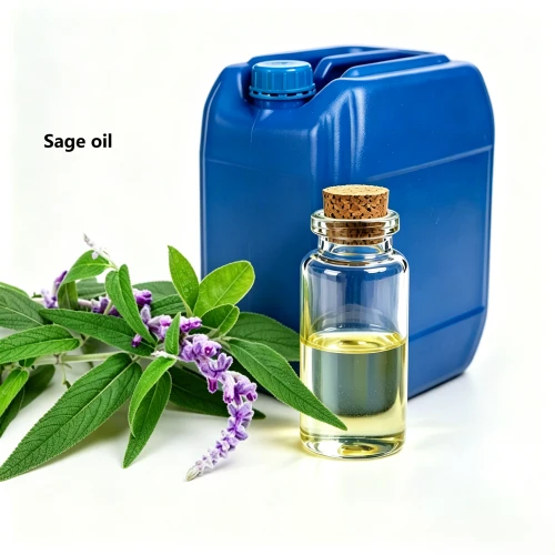 100% Pure Sage Essential Oil, Steam Distilled, Salvia Officinalis, CAS 8022-56-8